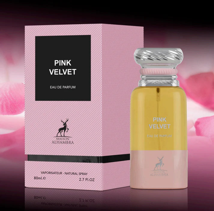 Maison Alhambra Perfume Pink Velvet (Rose Petals) Eau de PARFUM 80 ML