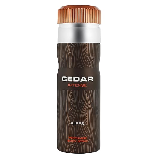 CEDAR INTENCE  Deodorant  Men RIIFFS 200ml [TERA DE HARMES]