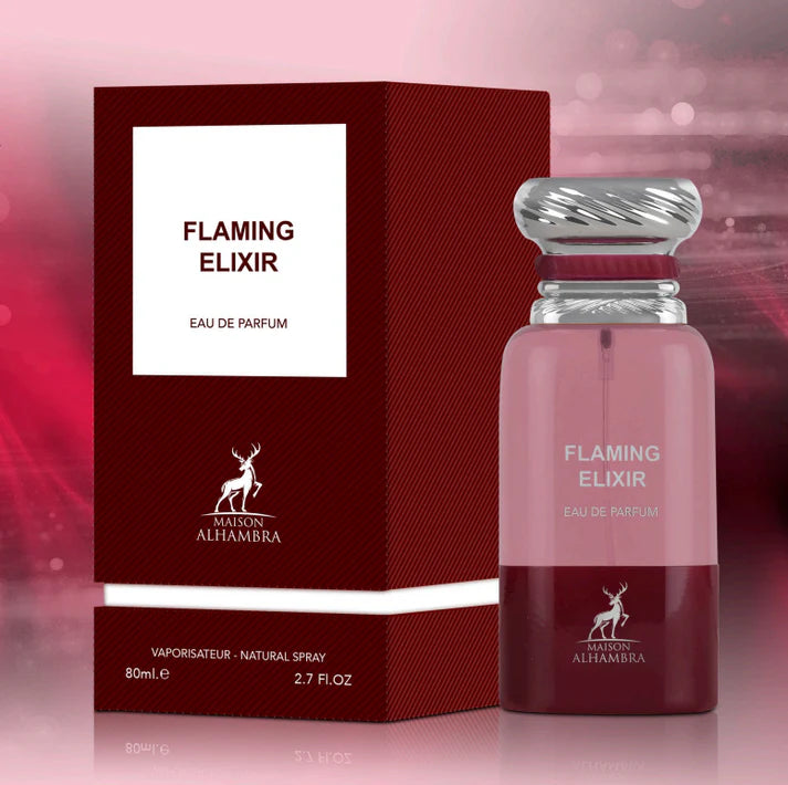 Maison Alhambra Parfum Flaming Elixir Eau de PARFUM 80ML (XL